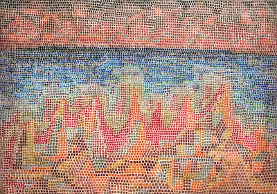 Cliffs by the Sea Paul Klee